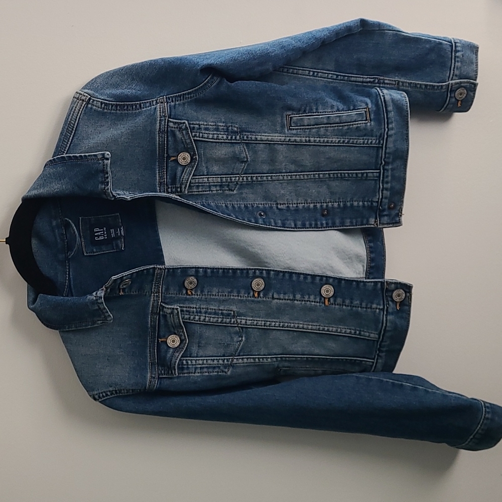 GAP children's denim jacket, size large